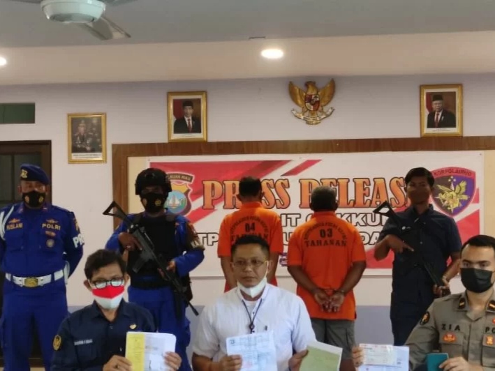 Polda Kepulauan Riau mengungkap rencana pengiriman pekerja migran Indonesia ke Malaysia secara ilegal melalui pulau-pulau penyangga di Kabupaten Karimun. Foto: ANTARA
