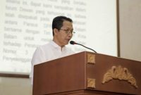 Pemerintah Kota Batam dan DPRD Kota Batam telah merampungkan pembahasan Rancangan Peraturan Daerah (Ranperda) perubahan sejumlah perda pajak dan  retribusi daerah. Pengambilan keputusan telah dilakukan saat Rapat Paripurna di Kantor DPRD Batam. Foto: MC Batam