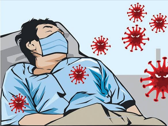 Ilustrasi pasien COVID-19. Foto: Istimewa