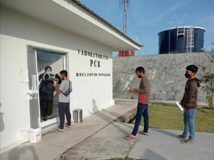 Tingkat keterisian tempat tidur pasien atau okupansi COVID-19 di RSKI Pulau Galang, Batam, Kepulauan Riau, naik menjadi 11,30 persen atau 52 orang dibandingkan dengan dua hari sebelumnya 8,48 persen atau 39 orang. Foto: ANTARA