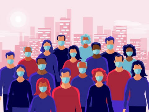 Ilustrasi kekebalan Komunal. Foto: istimewa