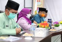 Wali Kota Tanjungpinang Rahma meminta seluruBh organisasi perangkat daerah (OPD) memperketat penerapan protokol kesehatan (prokes) di lingkungan perkantoran seiring meningkatnya kasus COVID-19 di Kota Tanjungpinang. Foto: Istimewa