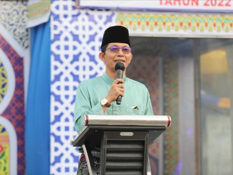 Wakil Wali Kota Batam Amsakar Achmad membuka MTQ Belakangpadang. Foto: MC Batam