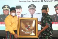 Pemerintah Kabupaten Bintan bersama Pimpinan FKPD se-Bintan menggelar Perpisahan Dandim 0315/Tanjungpinang Kolonel Inf I Gusti Ketut Artasuyasa sebelum berangkat untuk ditugaskan ke tempat yang baru. Foto: Istimewa