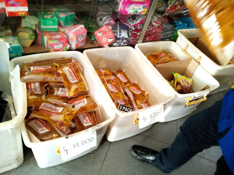 Mulai pekan ini, Harga Eceran Tertinggi (HET) untuk minyak goreng curah seharga Rp11.500 per liter. Foto: Istimewa