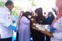 Pemerintah Kota Tanjungpinang terus berupaya mewujudkan generasi yang sehat, salah satunya dengan pelaksanaan bulan vitamin A setiap Februari. Foto: Istimewa