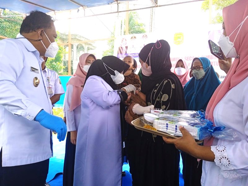 Pemerintah Kota Tanjungpinang terus berupaya mewujudkan generasi yang sehat, salah satunya dengan pelaksanaan bulan vitamin A setiap Februari. Foto: Istimewa