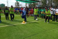 Lembaga Dakwah Islam Indonesia (LDII) Tanjungpinang menggelar turnamen mini soccer atau futsal VI, di Lapangan Mini Soccer Mabrur Pratama, Jalan Mekarsari, Kota Tanjungpinang, Kepulauan Riau. Foto: Istimewa