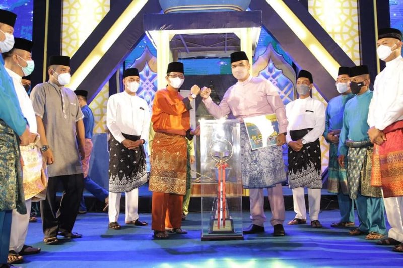 Musabaqoh Tilawatil Qur'an (MTQ) XXXI Tingkat Kota Batam telah usai digelar, Jumat (18/3) malam. Kecamatan Sagulung keluar sebagai juara umum dengan perolehan nilai 116. Foto: MC Batam