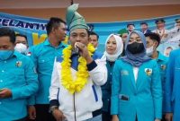 Ketua umum DPP KNPI Haris Pertama. Foto: INIKEPRI.COM