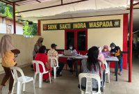 Polsek Batuaji Buka Gerai Vaksin Presisi. Foto: Istimewa