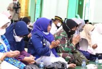 Pemerintah Kota Tanjungpinang menggelar peringatan Isra Miraj Nabi Muhammad SAW 1443 Hijriah/2022 Masehi, di Masjid Agung Al Hikmah, Kota Tanjungpinang, Kepulauan Riau. Foto: Istimewa