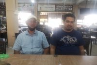 Edi Pohan Sitio, ketua SC Muswil ke-IV PP Kepri dan Ilham Sudirman. Foto: INIKEPRI.COM