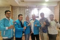 Pengurus DPD KNPI dan APDESI Kepri berfoto bersama. Foto: INIKEPRI.COM