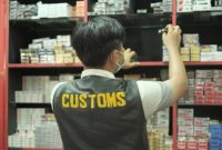 Bea Cukai Batam menyita sebanyak 191.792 batang rokok ilegal dari berbagai jenis dan merek yang beredar di masyarakat. Foto: Humas Bea Cukai Batam