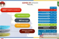 Laporan Satgas COVID-19 Kota Batam. Foto: ANTARA