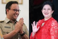 Ketua DPP PDI Perjuangan (PDIP) Puan Maharani membuka peluang berduet dengan Gubernur DKI Jakarta Anies Baswedan di Pilpres 2024.  Foto: Istimewa