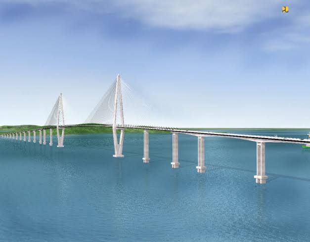 Digarap Korsel, Jembatan Batam-Bintan Jadi Jembatan Tol Cable Stayed Terpanjang di Indonesia. Foto: Istimewa