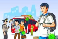 Ilustrasi mudik. Foto: Istimewa
