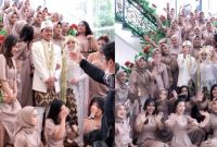 Pernikahan Ini Miliki 41 Bridesmaids. Foto: Istimewa