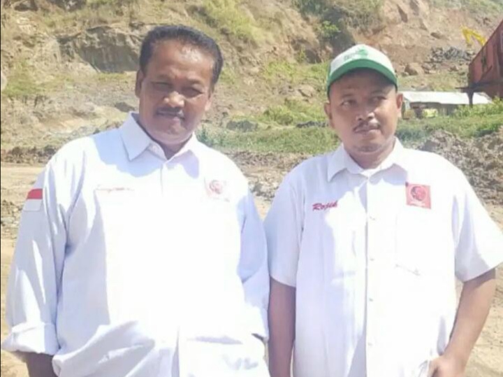 Ketua DPC PROJO Tegal Sugirman dan Sekretaris Rojikin. Foto: Istimewa