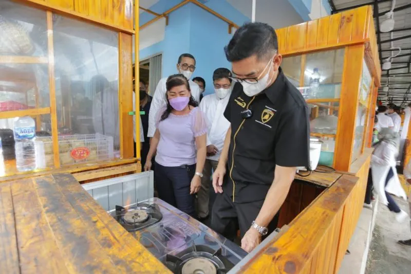 PT PGN Tbk, selaku Subholding Gas PT Pertamina (Persero), akan memperluas penyaluran gas bumi untuk pelanggan rumah tangga (jargas) dan komersial lewat layanan Gaslink CNG di Kota Batam, Kepulauan Riau. Foto: ANTARA