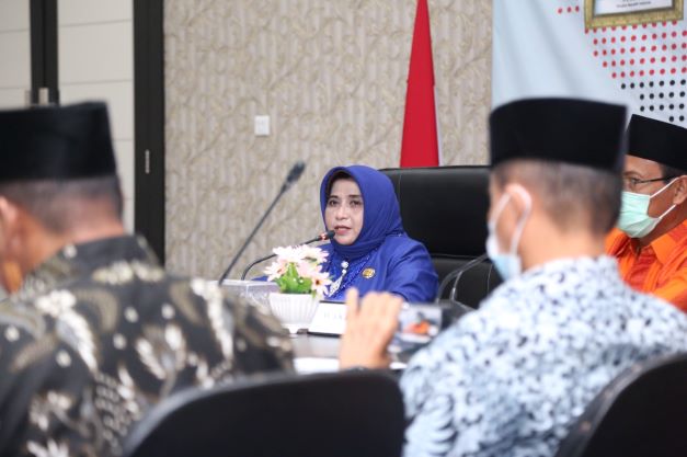 Dinas Pemberdayaan Perempuan, Perlindungan Anak, dan Pemberdayaan Masyarakat (DP3APM) Kota Tanjungpinang mengadakan rapat koordinasi (rakor) bersama lembaga kesejahteraan sosial anak (LKSA) di kota Tanjungpinang. Foto: Istimewa