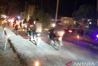 Takbiran di Karimun Dimeriahkan Pawai Keliling dan Lampu Colok. Foto: ANTARA