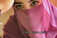 Perempuan bercadar digadang-gadang kecantikannya seperti bidadari. Foto: Instagram @insta_julid