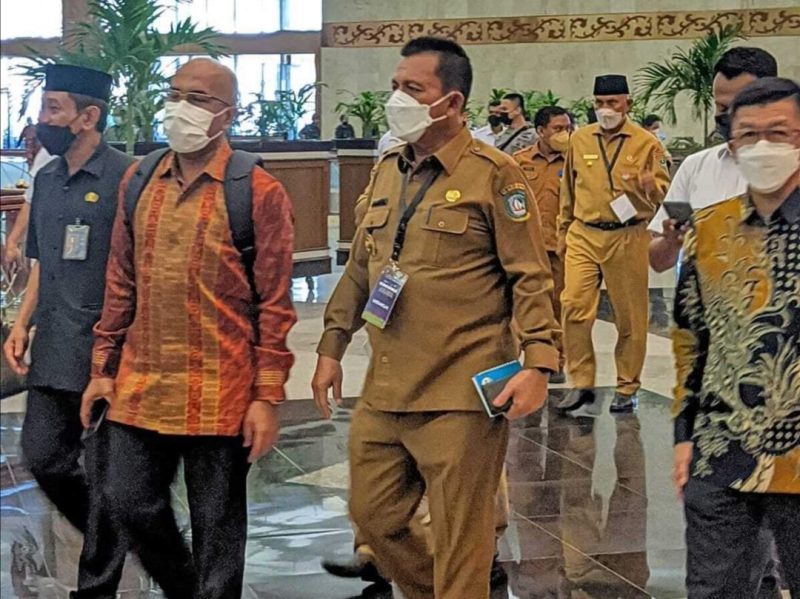 Gubernur Ansar Ikuti Arahan Presiden Jokowi Genjot Belanja Produk Lokal. Foto: Diskominfo Kepri