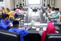 Rapat Persiapan Pemberangkatan Jamaah Calon Haji (JCH) Kota Tanjungpinang tahun 2022, di kantor wali kota Tanjungpinang. Foto: Istimewa