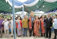 Wakil Wali Kota Amsakar Achmad Hadiri Ulang Tahun Keluarga Pomparan Sirajoloan Boru Ibebere Sektor Dapur 12. Foto: MC Batam