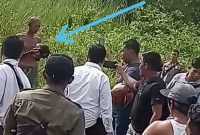 Pelaku saat diamankan. Foto: Istimewa