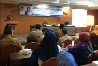 Sebanyak 30 pelaku Industri Kecil dan Menengah (IKM) mengikuti pelatihan Achievement Motivation Training (AMT) yang digelar Dinas Perdagangan dan Perindustrian (Disdagin) Kota Tanjungpinang, di hotel Pelangi, kilometer tujuh Tanjungpinang, Kepulauan Riau, Senin (13/6/2022).  Foto: Istimewa