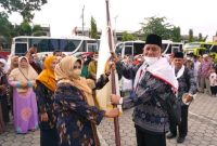 92 JCH Tanjungpinang Berangkat ke Embarkasi Batam. Foto: Istimewa