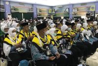 Calon Jamaah Haji asal kota Tanjungpinang, Kepri. Foto: ANTARA