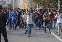 Rusuh di India. Foto: Istimewa