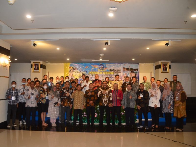 46 orang yang terdiri atas perwakilan pembudidaya Ikan dan Nelayan dari berbagai wilayah di Kabupaten Bintan menerima Bimbingan Tekhnis (Bimtek) yang diselenggarakan oleh Dinas Perikanan Kabupaten Bintan di Hotel CK Tanjungpinang. Foto: Istimewa 