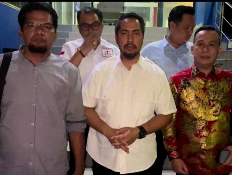 Sunan Kalijaga SH bersama Himpunan Advokat Muda Indonesia. Foto: Tangkapan Layar