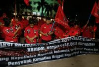 Ormas Pemuda Batak Bersatu Kota Batam Gelar Aksi Solidaritas dan Doa Bersama Atas Kematian Brigadir J. Foto: Dok. PBB Batam 