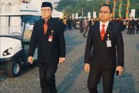 Almarhum Tjahjo Kumolo dan Ali Akbar. Foto: Istimewa