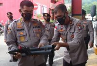 Polri Temukan Peralatan Dalmas di Polda Kepri Tak Layak Pakai. Foto: ANTARA