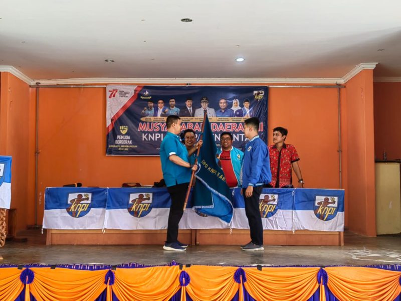 DPD KNPI Bintan menggelar Musda ke-3 di Gedung PGRI Kijang Bintan Timur. Terpilih menjadi ketua Fajar Azima. Foto: INIKEPRI.COM