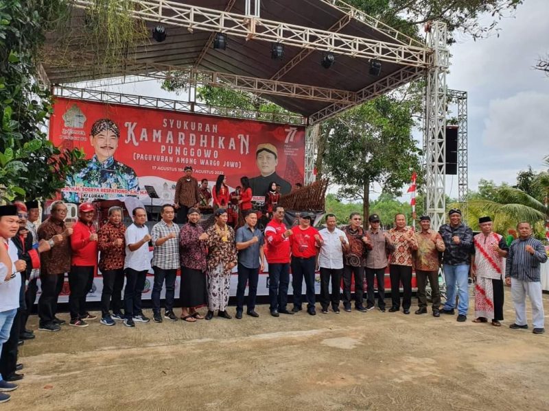 Meriahnya Puncak Syukuran Kamardhikan di Sasono Punggowo Nongsa. Foto:INIKEPRI.COM 