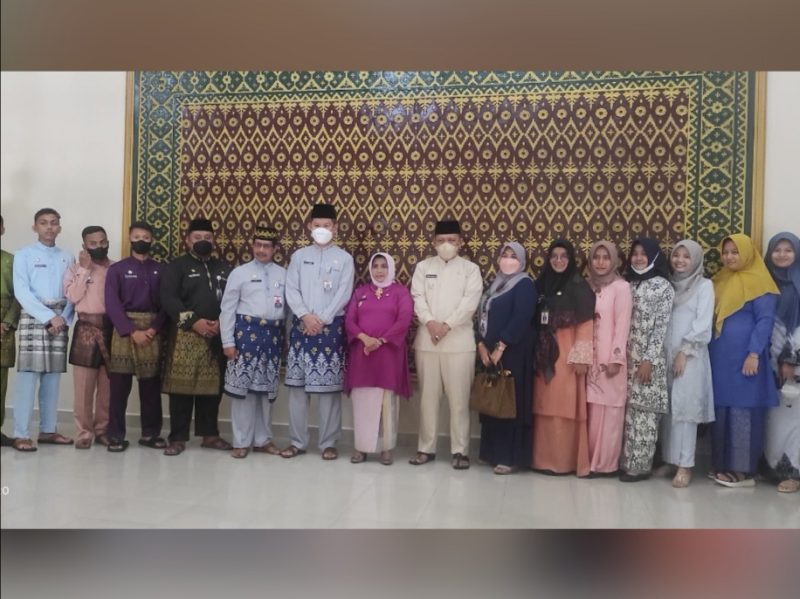 Wali Kota Rahma Menerima Silaturahmi Praja IPDN Angkatan 29. Foto: Diskominfo Tanjungpinang 