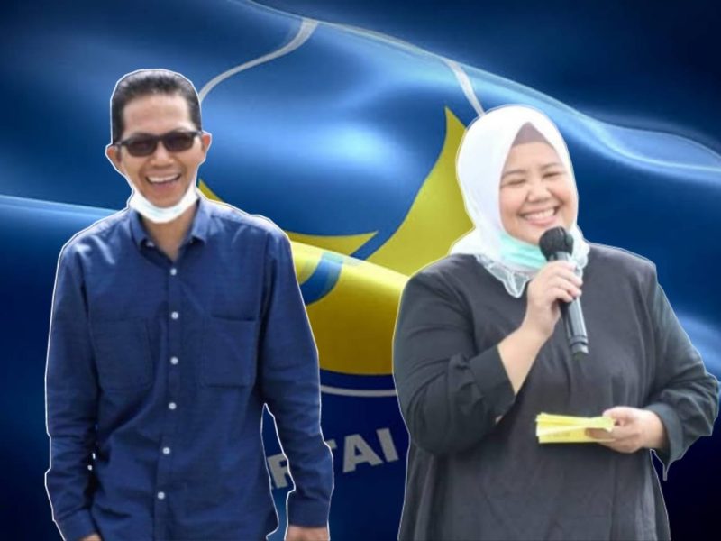 Amsakar Achmad dan Marlin Agustina. Foto: Kolase INIKEPRI.COM 