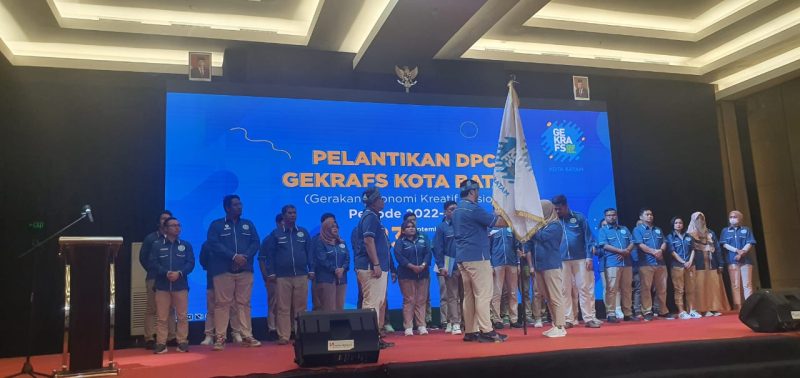 Pengurus Gekrafs Batam Periode 2022-2025 Resmi Dilantik. Foto: INIKEPRI.COM
