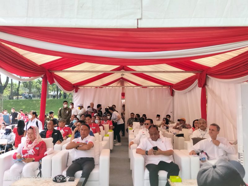 Opening Ceremony World Cup IFSC, perhelatan akbar yang digelar pada Sabtu, 24 September 2022 di kawasan SCBD lot 16 - 17 Jakarta Selatan. Foto: INIKEPRI.COM 