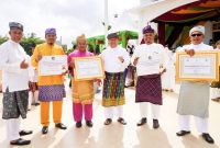 Desa Kampung Hilir, Kecamatan Tambelan mendapatkan penghargaan sebagai Desa Terbaik se-Provinsi Kepri untuk tahun 2022. Foto: Istimewa 