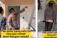Kisah Polisi Bangun Masjid. Foto: instagram/@muslimunited.official
